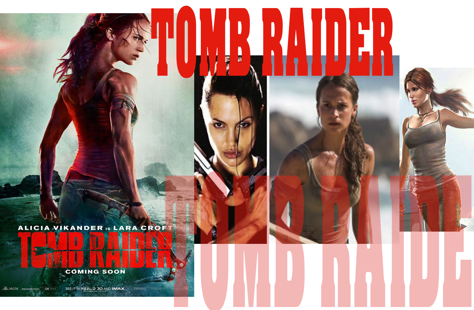 Lara croft tomb raider video game & movies 2018