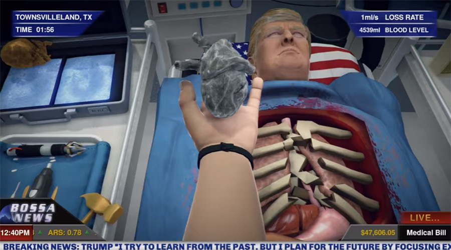 Donald Trump video game the US 45th Republican President