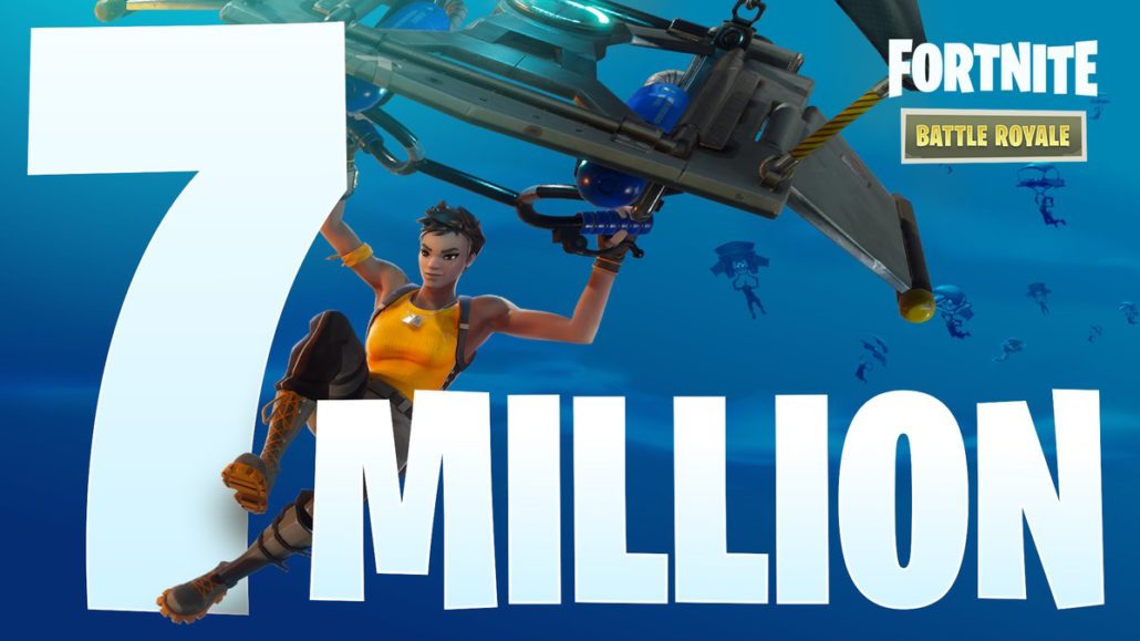 Fortnite 7 million players