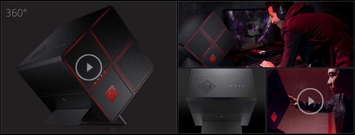 HP Omen X gaming pc , Credits HP