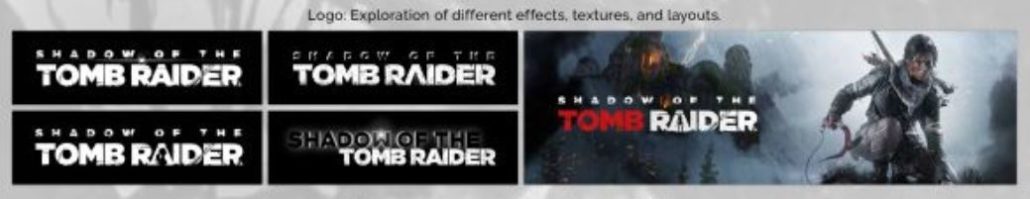 Shadow Of The Tomb Raider 2018 Leaked logo and sketches
