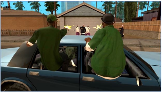 GTA, android game, credit : Google play