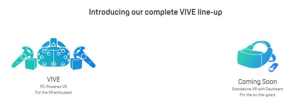 htc vr vive standalone