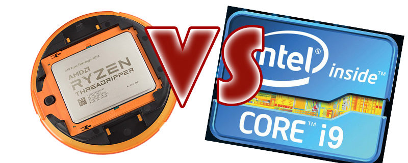 intel core-i9 amd ryzen threadripper-comparison benchmark 3