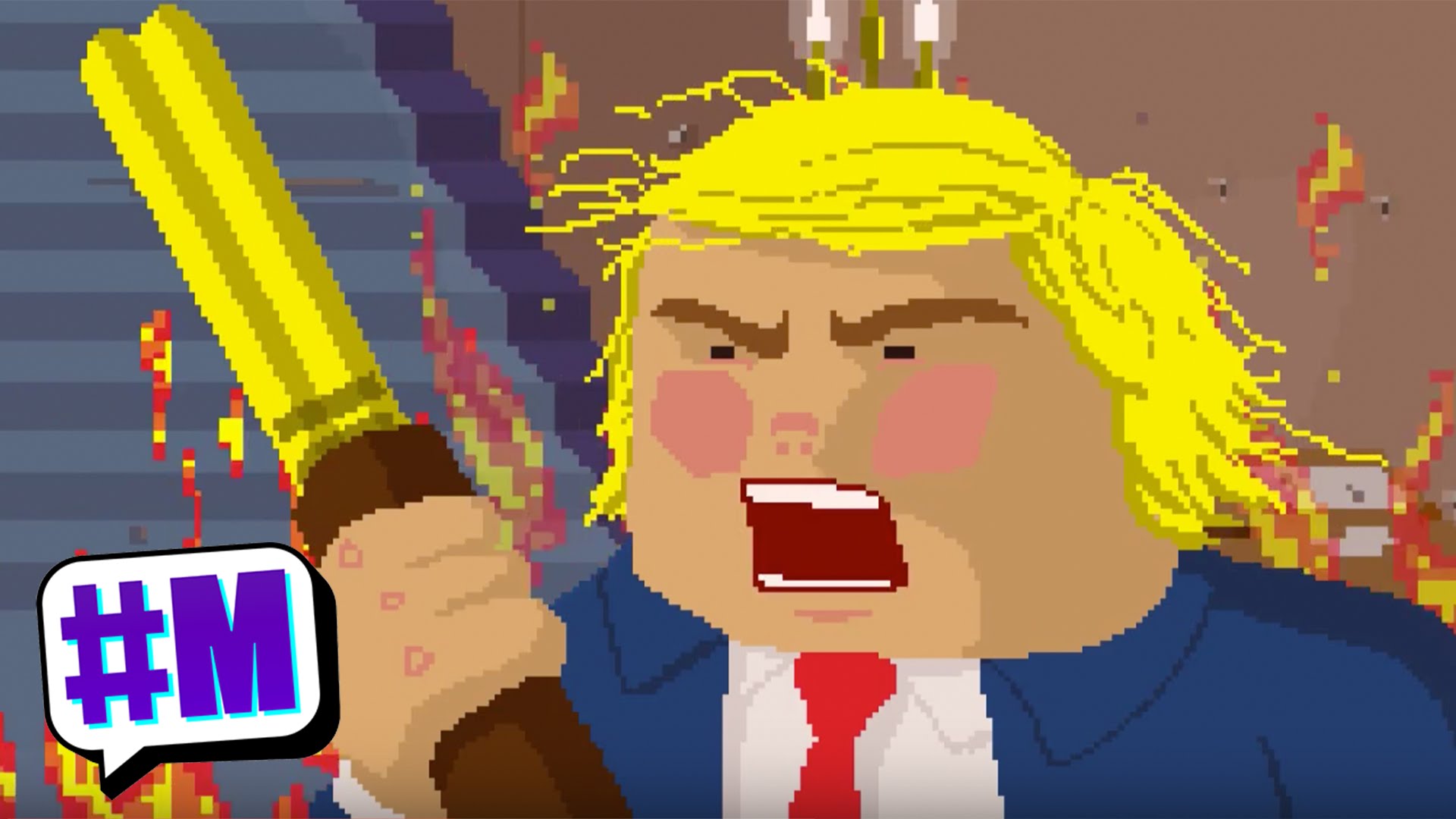 Donald Trump video game the US 45th Republican President