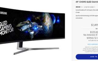 49 CHG90 QLED Gaming Monitor