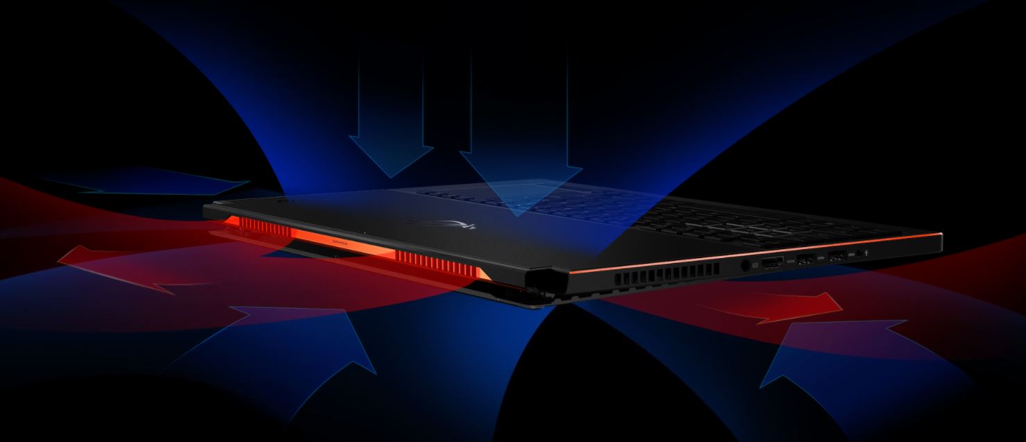 ASUS ROG Zephyrus gaming laptop - Credit by ASUS