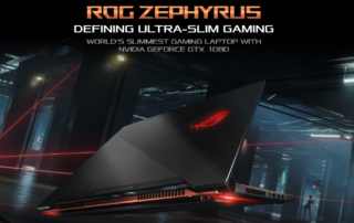 ASUS ROG Zephyrus gaming laptop - Credit by ASUS