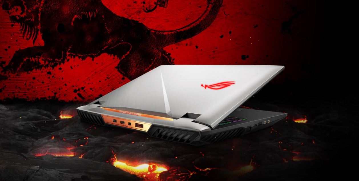 Asus Rog G703 Gaming laptop 144hz display 1080 graphics I7 CPU Credit by ASUS