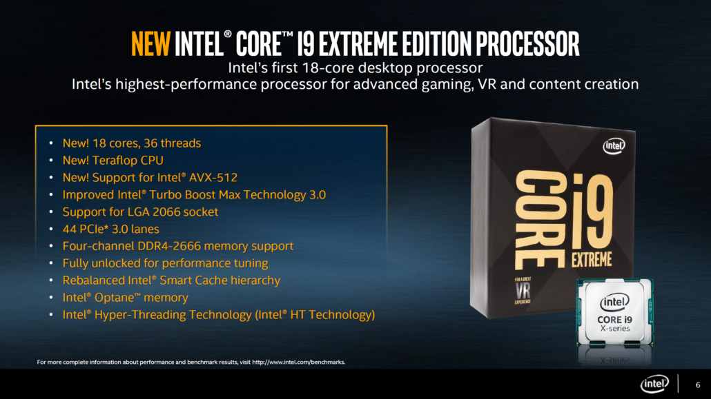 Intel Core X-series i9-7980XE