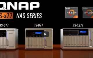 World’s First AMD Ryzen NAS By QNAP, TS-x77 Business NAS by 8-core 3.7 GHz AMD Ryzen 7 1700 CPU