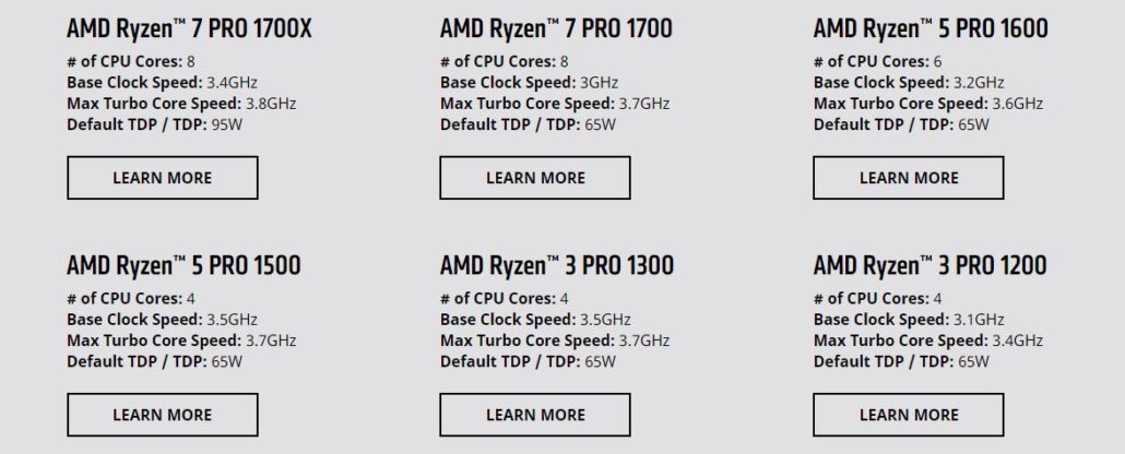 AMD RYZEN 7 PRO 1700X VS I7 7TH GEN HARDWARE COMPARISON REPORT visual data 5