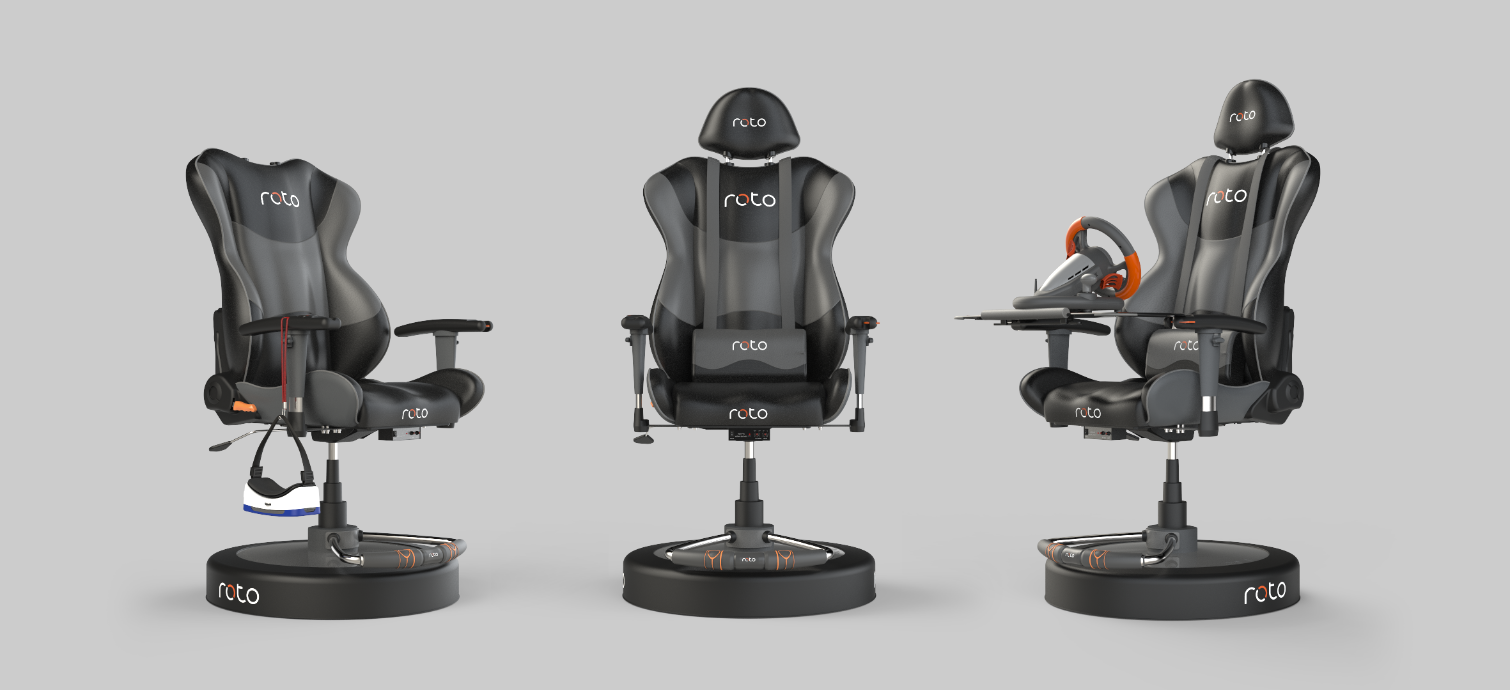 Virtual Reality Chair "The Roto VR Chair" Will Be Ready To Order In Feb 2018