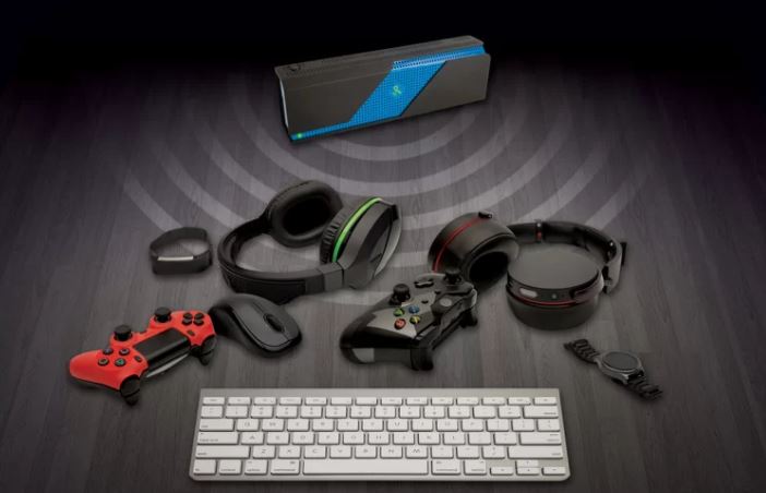 Charge Devices Wirelessly From Up To 80 Feet Away BY PowerSpot Transmitter