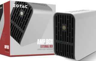 Zotac's New AMP Box Thunderbolt 3 GPU/PCIe SSD Nvidia 1050/ 1060