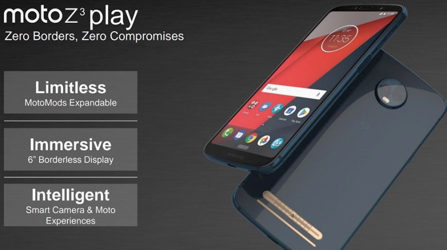 Moto Z3 and Z3 Play Images & 5G Moto Mod spotted online | New Leaks