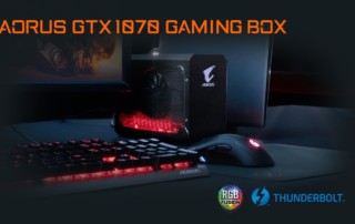 Gigabyte Thunderbolt-3 powered Aorus Gaming Box, External Graphic