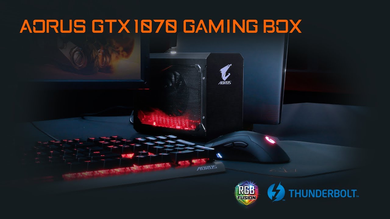 Gigabyte Thunderbolt-3 powered Aorus Gaming Box, External Graphic