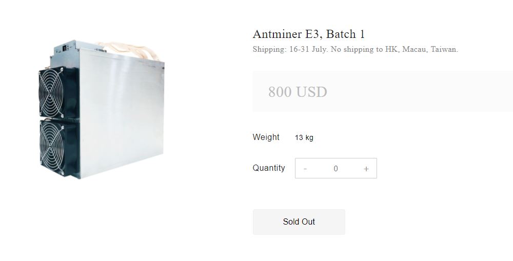 ETC & ETHASH ASIC IS OUT TO ORDER NOW | Bitmain E3 800w 180 MH