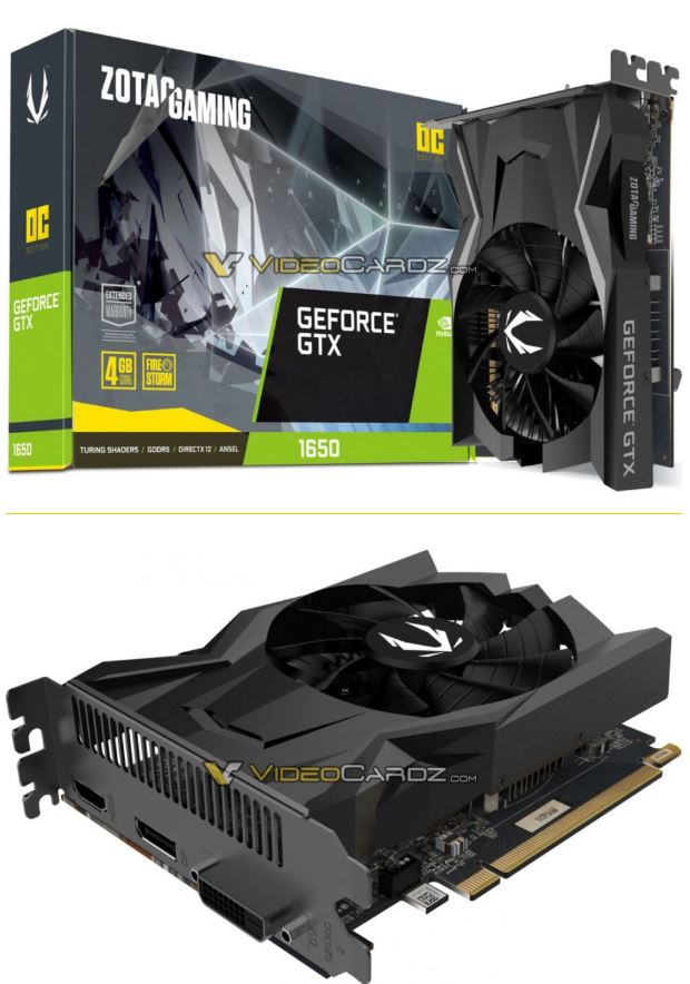 Карта gtx 1650