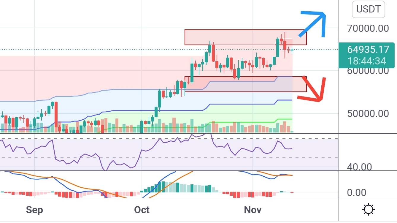 Will BTC Go up to $100k or go down to 40k?
