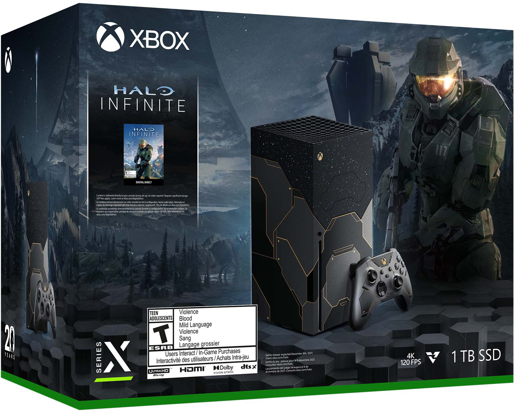 xbox series x halo infinite console